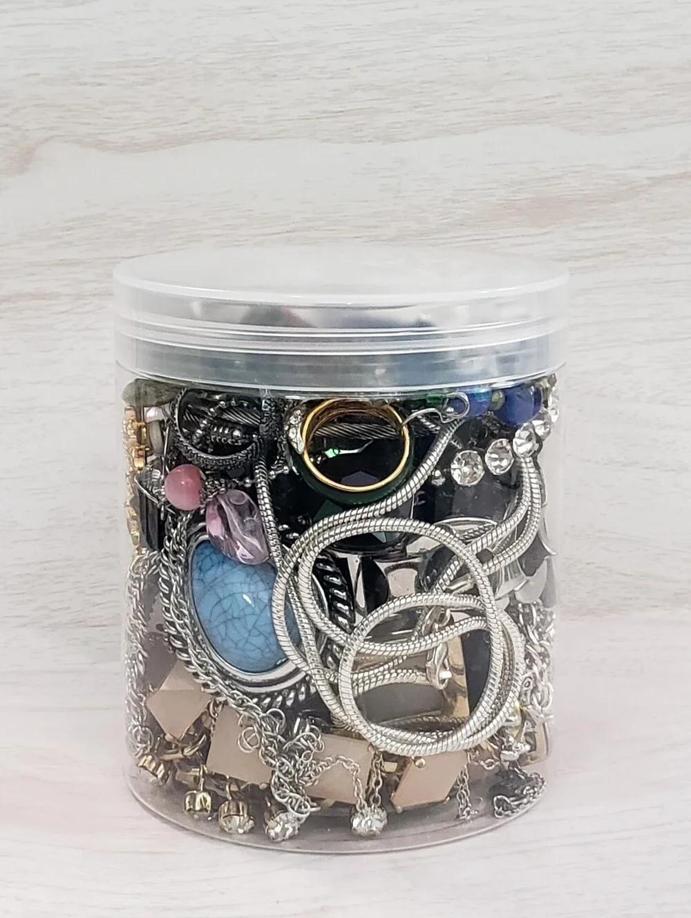 Mystery Jewelry Jar - Rings, Necklaces, Earrings, Bracelets All Wearable